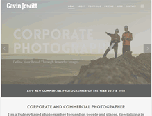 Tablet Screenshot of gavinjowitt.com